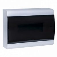Бокс пластиковый EKF ЩРН-П-12 SlimBox (197x261x100) IP41 прозрачная дверца sb-n-12 картинка 